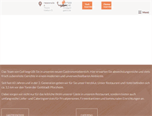 Tablet Screenshot of goll-gastro.de